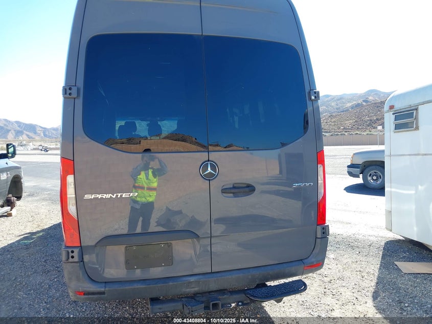 2021 Mercedes-Benz Sprinter 2500 High Roof I4 Diesel VIN: W1W4DCHY5MT049933 Lot: 43408804