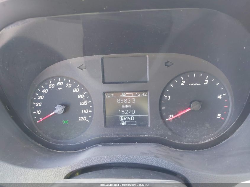 2021 Mercedes-Benz Sprinter 2500 High Roof I4 Diesel VIN: W1W4DCHY5MT049933 Lot: 43408804