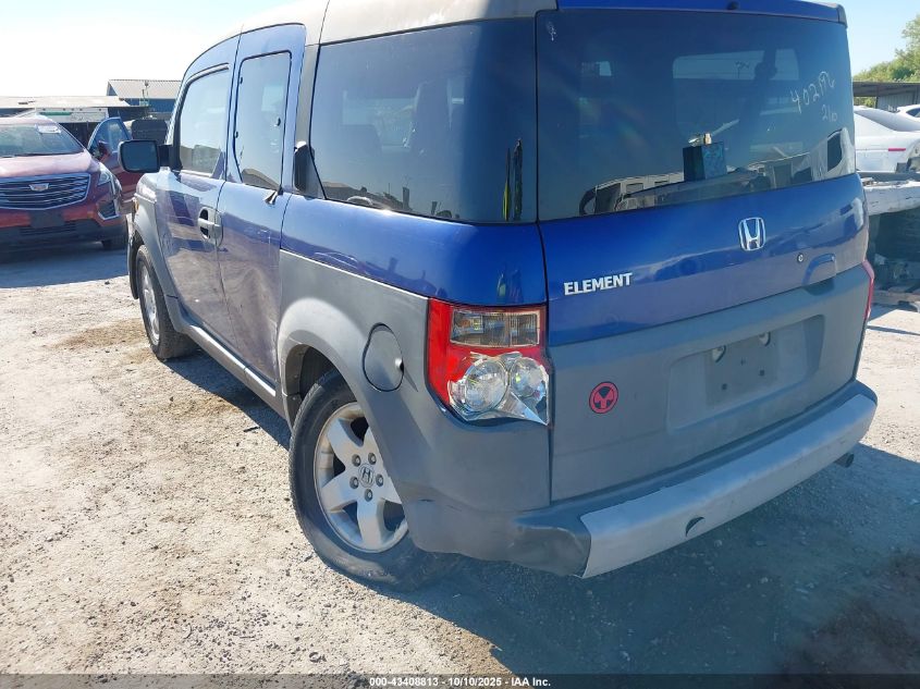 2004 Honda Element Ex VIN: 5J6YH18554L011043 Lot: 43408813