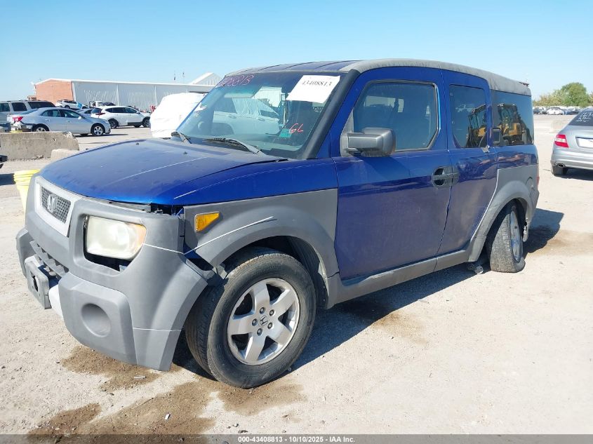 2004 Honda Element Ex VIN: 5J6YH18554L011043 Lot: 43408813