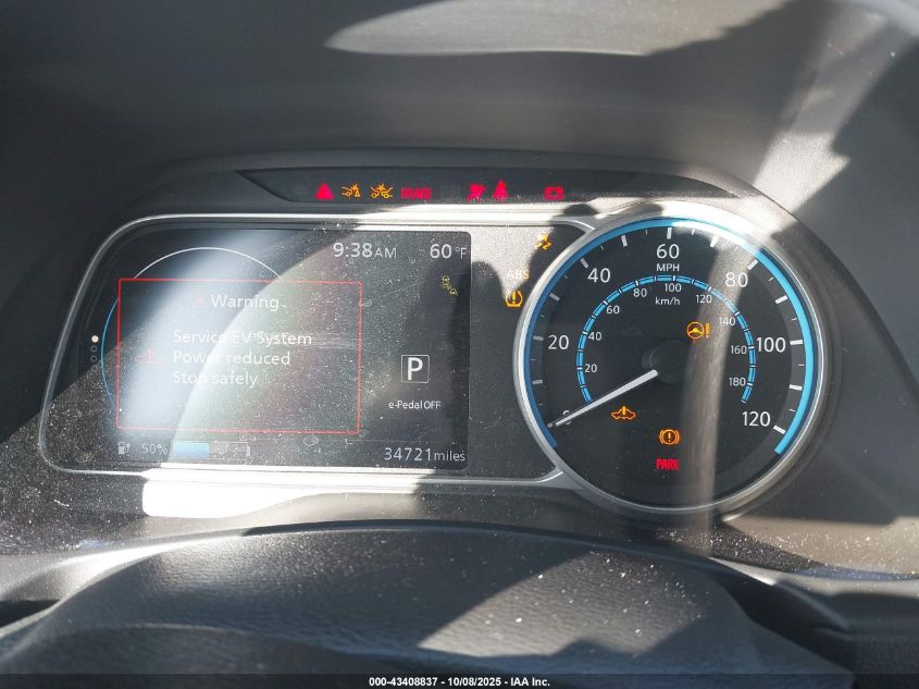 2023 Nissan Leaf Sv Plus 60 Kwh VIN: 1N4CZ1CV1PC553593 Lot: 43408837