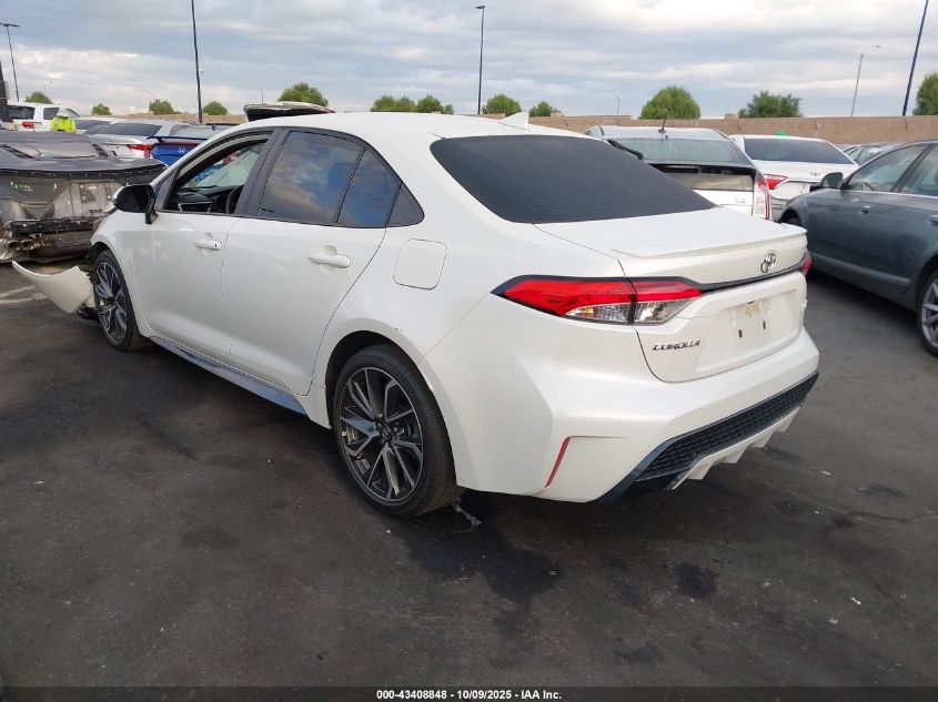 2020 Toyota Corolla Se VIN: 5YFS4RCE4LP028869 Lot: 43408848