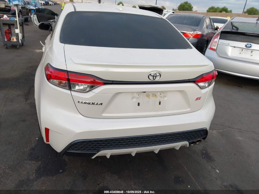 2020 Toyota Corolla Se VIN: 5YFS4RCE4LP028869 Lot: 43408848