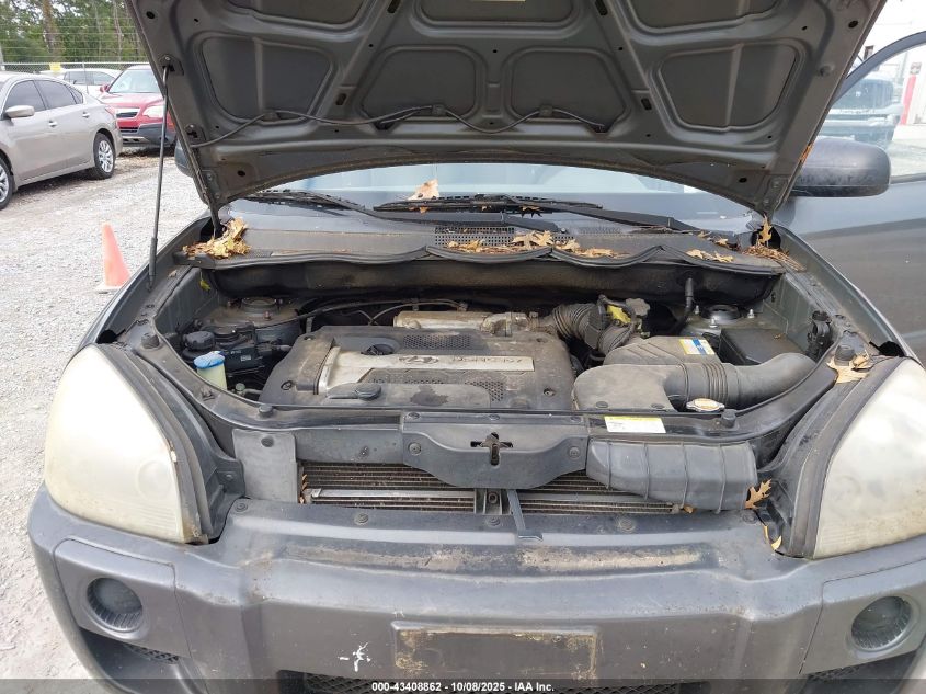 2007 Hyundai Tucson Gls VIN: KM8JM12B27U496706 Lot: 43408862