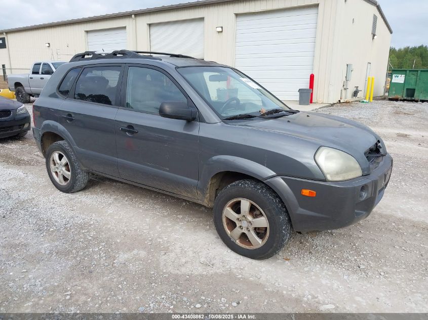 HYUNDAI TUCSON 2007. Lot# 43408862. VIN KM8JM12B27U496706. Photo 1