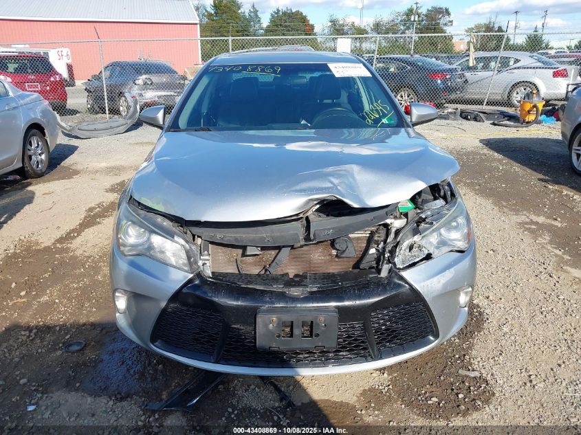 2016 Toyota Camry Se VIN: 4T1BF1FK5GU226345 Lot: 43408869