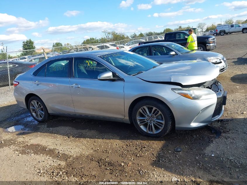 2016 Toyota Camry Se VIN: 4T1BF1FK5GU226345 Lot: 43408869