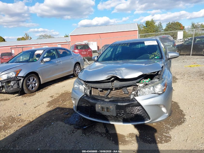 2016 Toyota Camry Se VIN: 4T1BF1FK5GU226345 Lot: 43408869