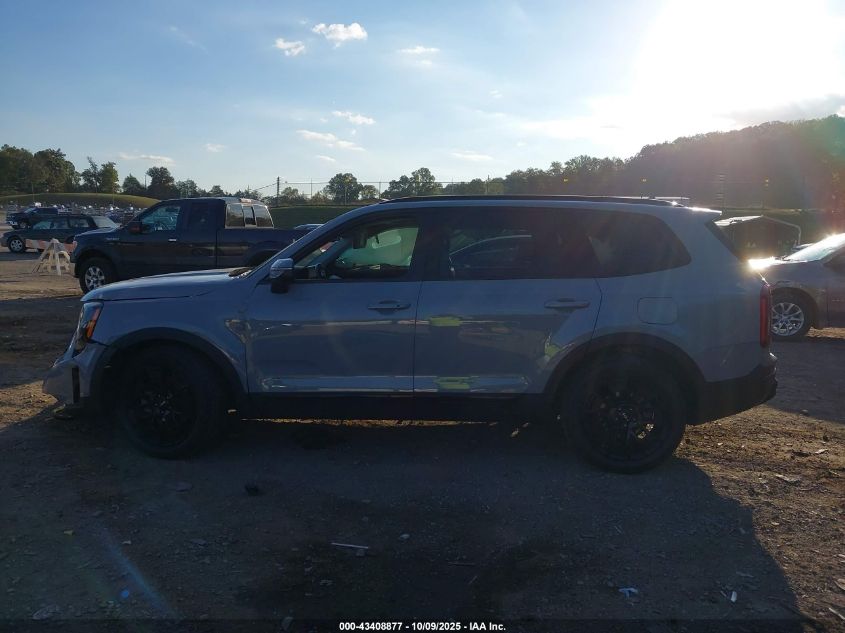 2022 Kia Telluride VIN: 5XYP3D8C3NG307546 Lot: 43408877