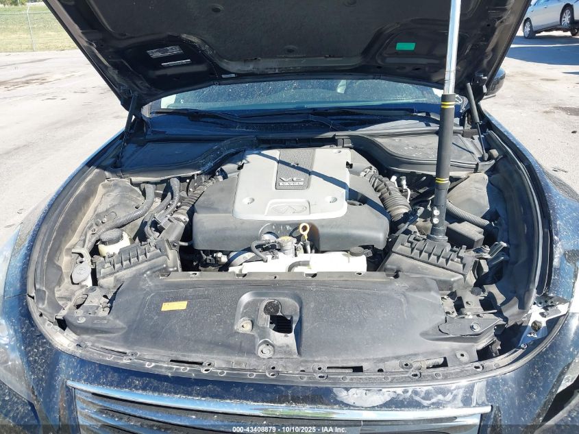 2012 Infiniti G37X VIN: JN1CV6EL6CM472496 Lot: 43408879