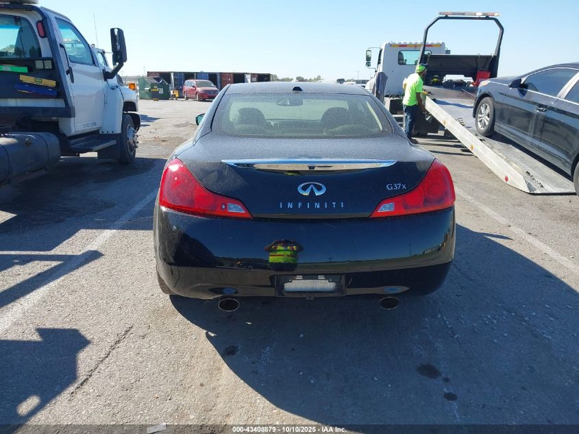 2012 Infiniti G37X VIN: JN1CV6EL6CM472496 Lot: 43408879