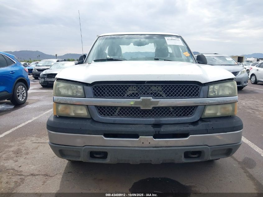 2003 Chevrolet Silverado 1500 Work Truck VIN: 1GCEC14X33Z158732 Lot: 43408912