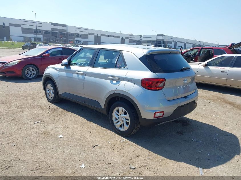 2021 Hyundai Venue Se VIN: KMHRB8A30MU065904 Lot: 43408932