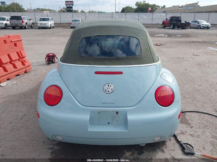 2004 Volkswagen New Beetle Gls 1.8T VIN: 3VWCD31Y44M312233 Lot: 43408943