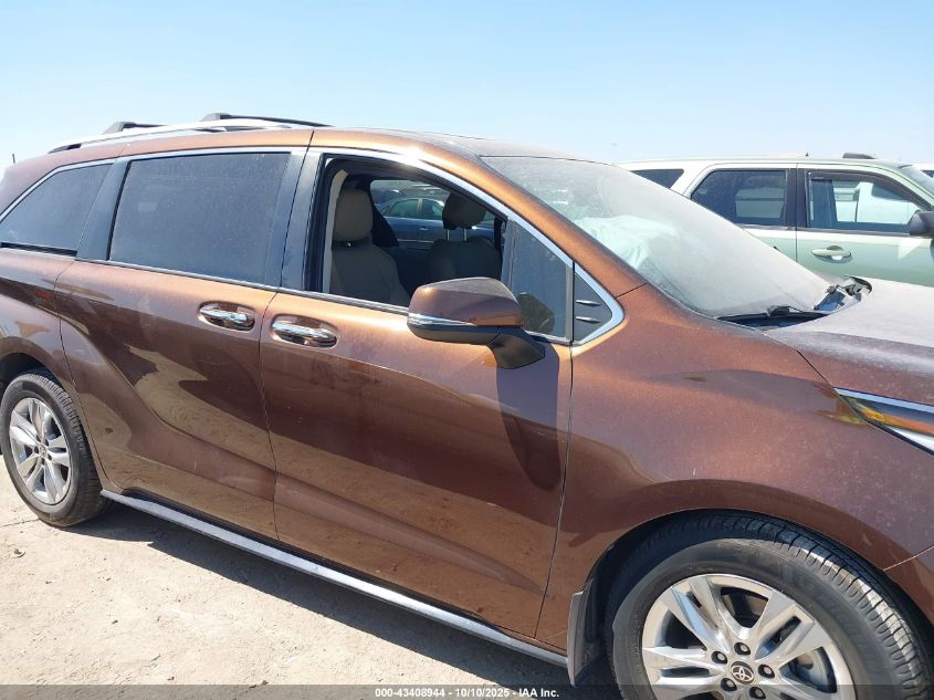 2022 Toyota Sienna Limited VIN: 5TDZSKFC7NS047691 Lot: 43408944