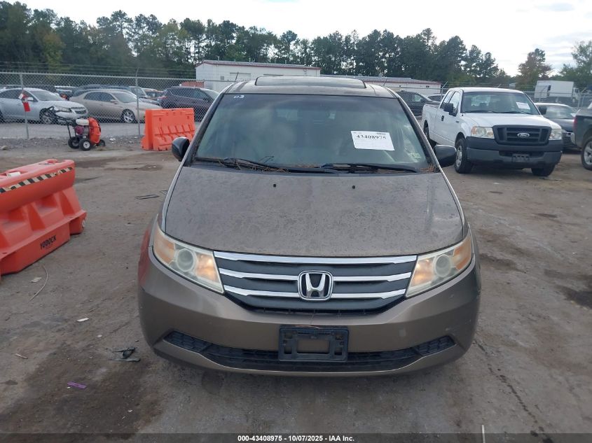 2011 Honda Odyssey Ex-L VIN: 5FNRL5H65BB027655 Lot: 43408975