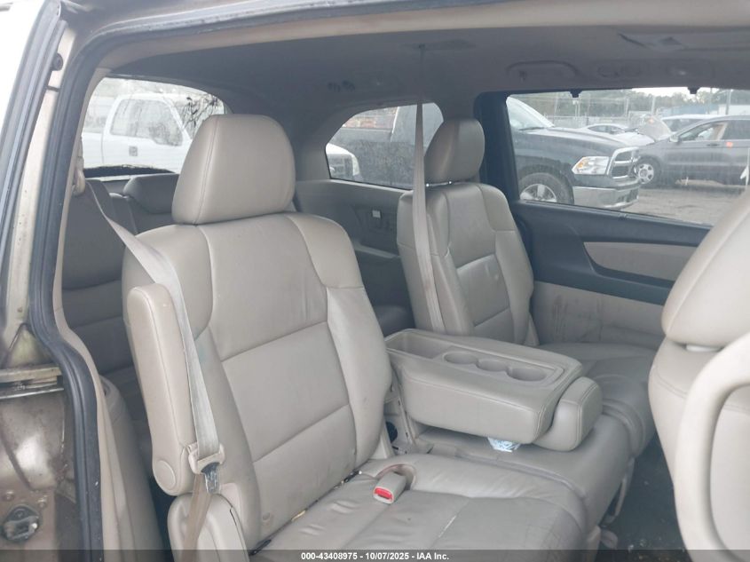 2011 Honda Odyssey Ex-L VIN: 5FNRL5H65BB027655 Lot: 43408975