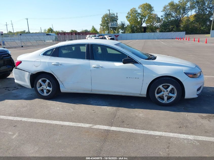 2017 Chevrolet Malibu Ls VIN: 1G1ZB5STXHF270456 Lot: 43408979