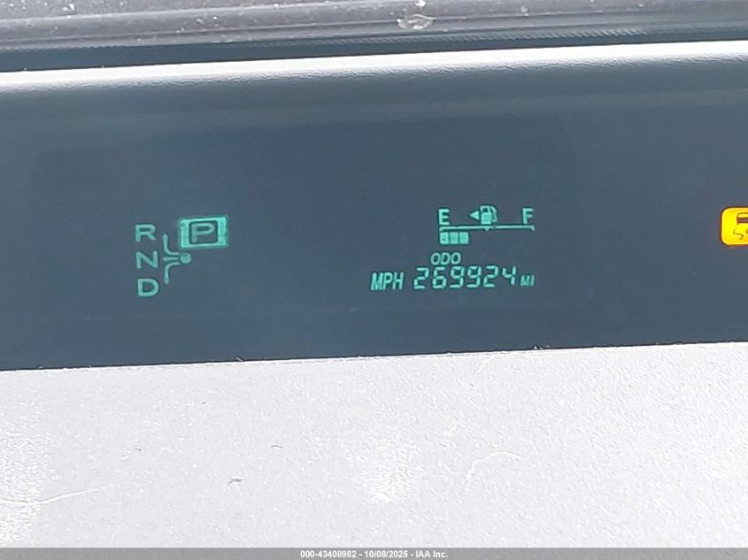 2008 Toyota Prius VIN: JTDKB20U287787540 Lot: 43408982