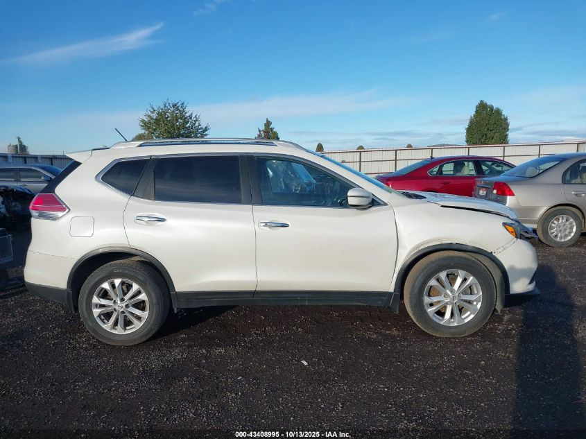 2016 Nissan Rogue Sv VIN: 5N1AT2MV9GC810356 Lot: 43408995