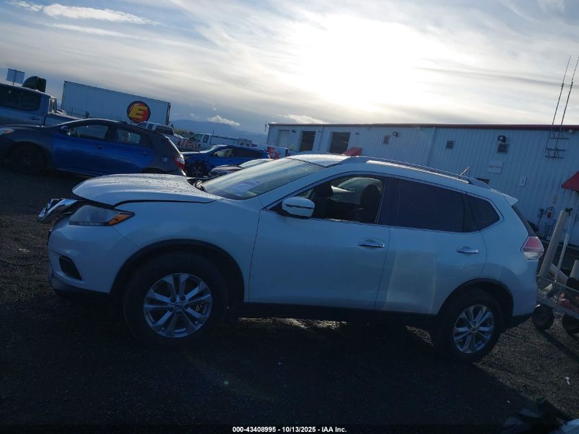 2016 Nissan Rogue Sv VIN: 5N1AT2MV9GC810356 Lot: 43408995