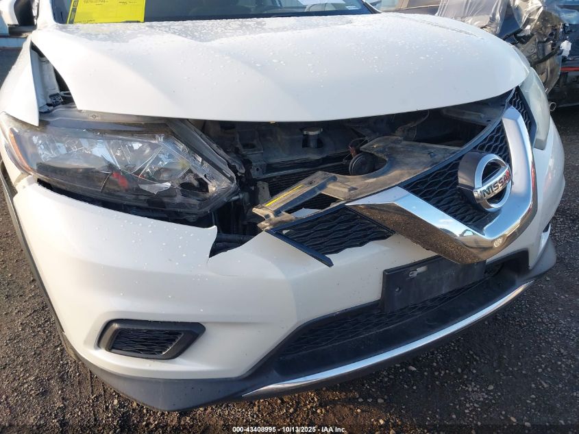 2016 Nissan Rogue Sv VIN: 5N1AT2MV9GC810356 Lot: 43408995