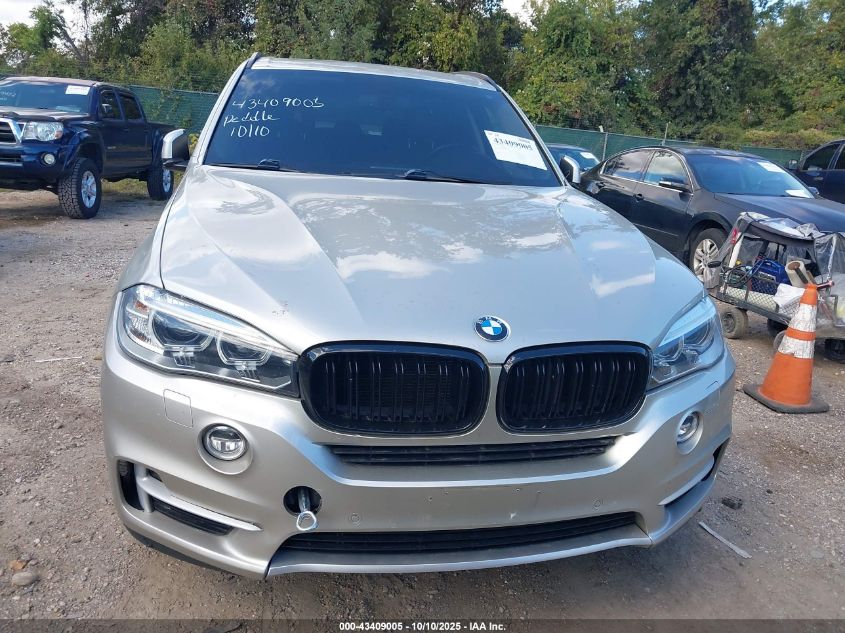 2015 BMW X5 xDrive35I VIN: 5UXKR0C56F0K58715 Lot: 43409005