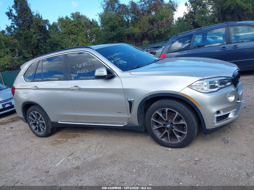 2015 BMW X5 xDrive35I VIN: 5UXKR0C56F0K58715 Lot: 43409005