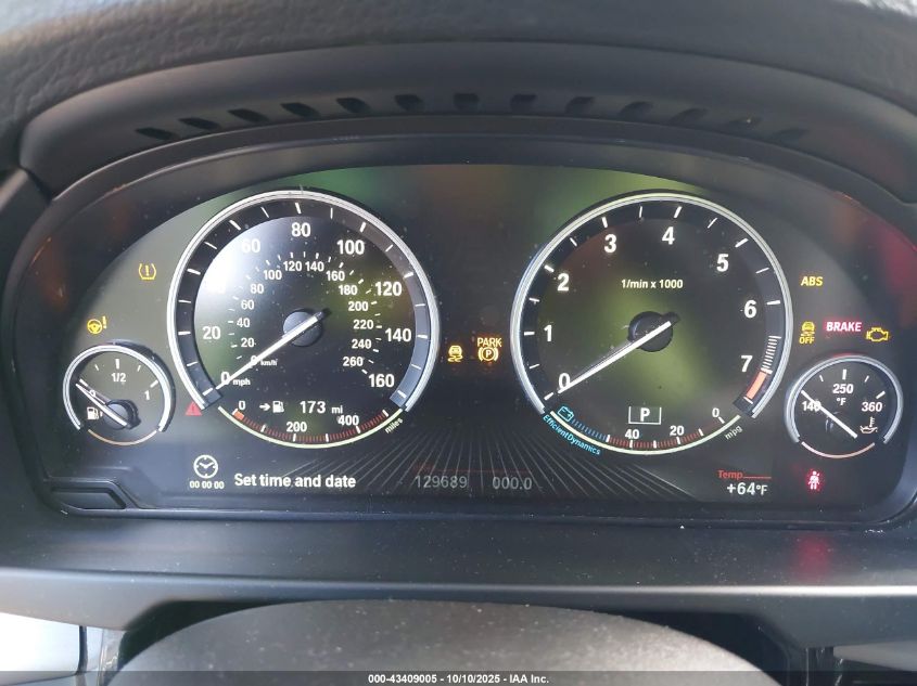 2015 BMW X5 xDrive35I VIN: 5UXKR0C56F0K58715 Lot: 43409005