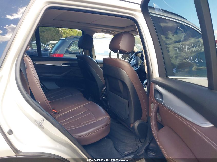 2015 BMW X5 xDrive35I VIN: 5UXKR0C56F0K58715 Lot: 43409005