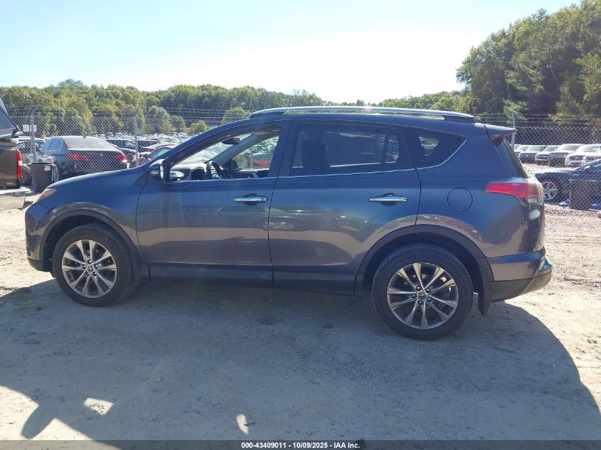 2016 Toyota Rav4 Limited VIN: JTMDFREVXGD180339 Lot: 43409011