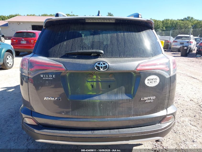 2016 Toyota Rav4 Limited VIN: JTMDFREVXGD180339 Lot: 43409011