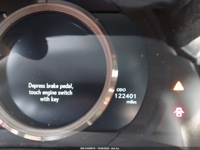 2014 Lexus Is 350 VIN: JTHBE1D22E5011909 Lot: 43409016