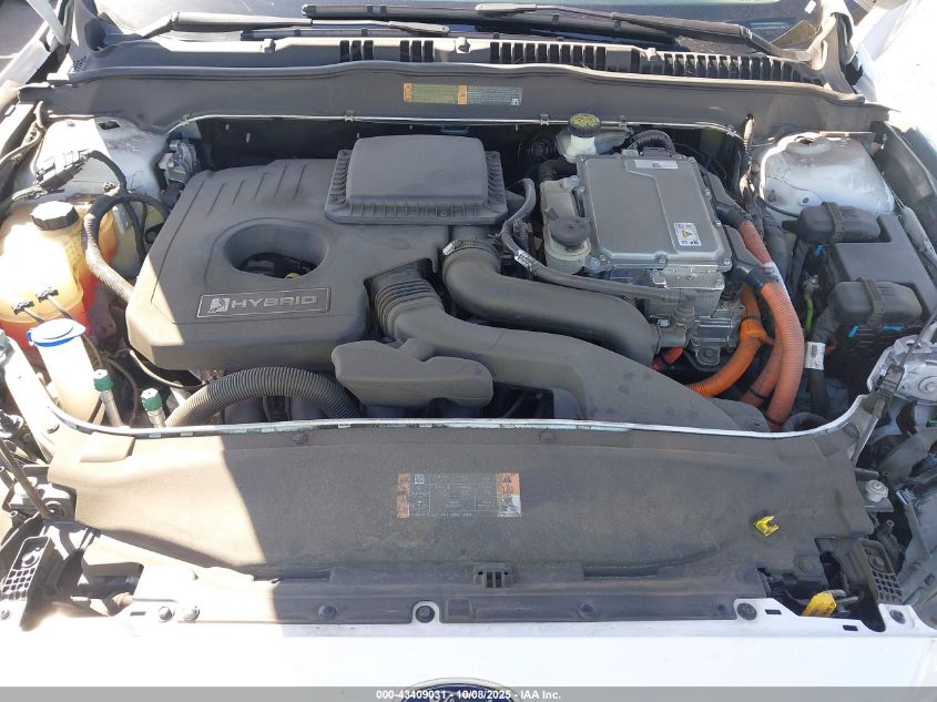 2017 Ford Fusion Hybrid Se VIN: 3FA6P0LU9HR324053 Lot: 43409031