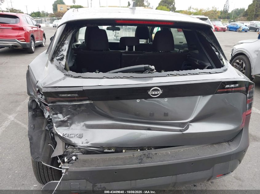 2025 Nissan Kicks Sv Fwd VIN: 3N8AP6CA0SL336619 Lot: 43409048