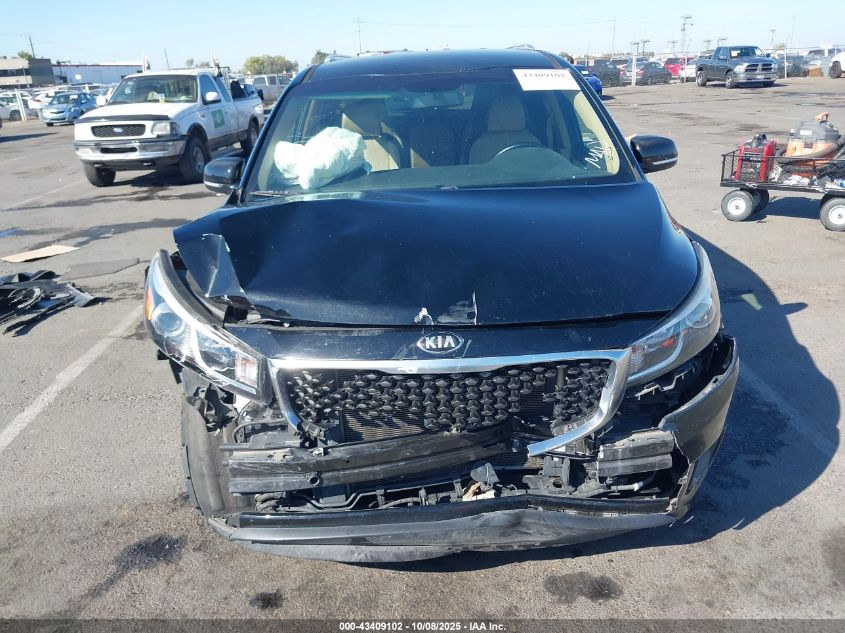 2017 Kia Sedona Lx VIN: KNDMB5C11H6313953 Lot: 43409102