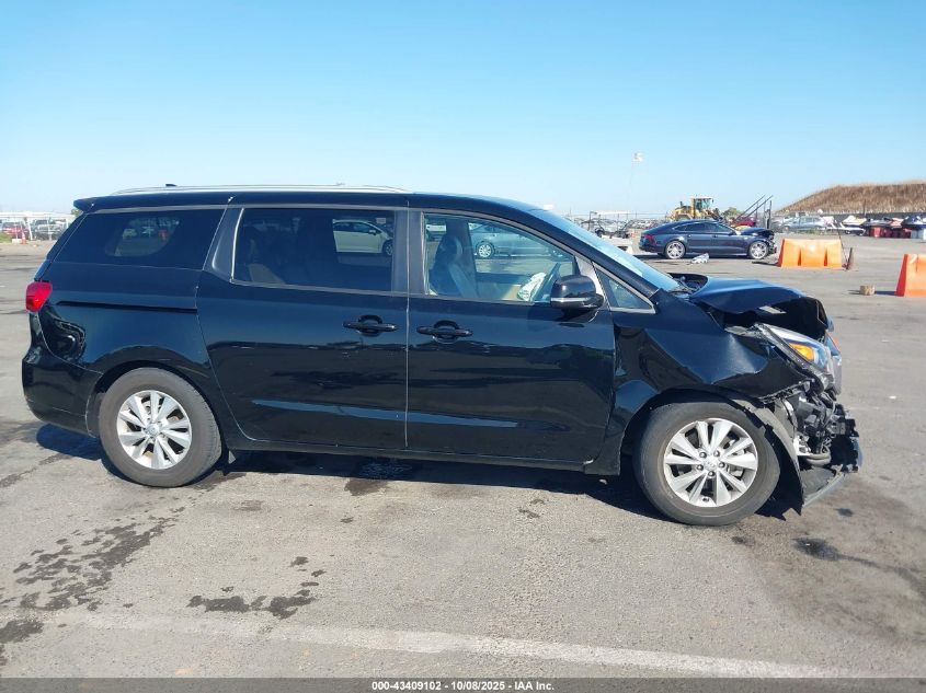 2017 Kia Sedona Lx VIN: KNDMB5C11H6313953 Lot: 43409102