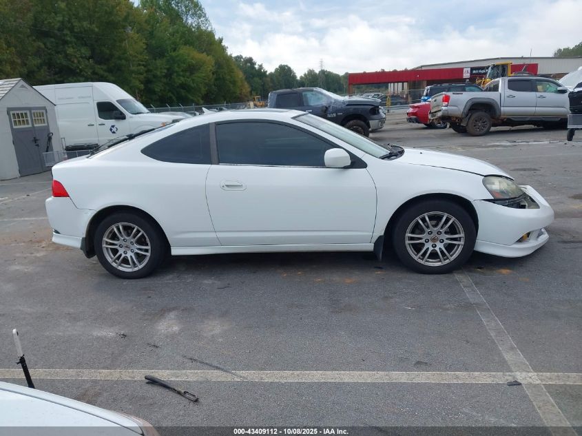 2006 Acura Rsx VIN: JH4DC53876S009474 Lot: 43409112