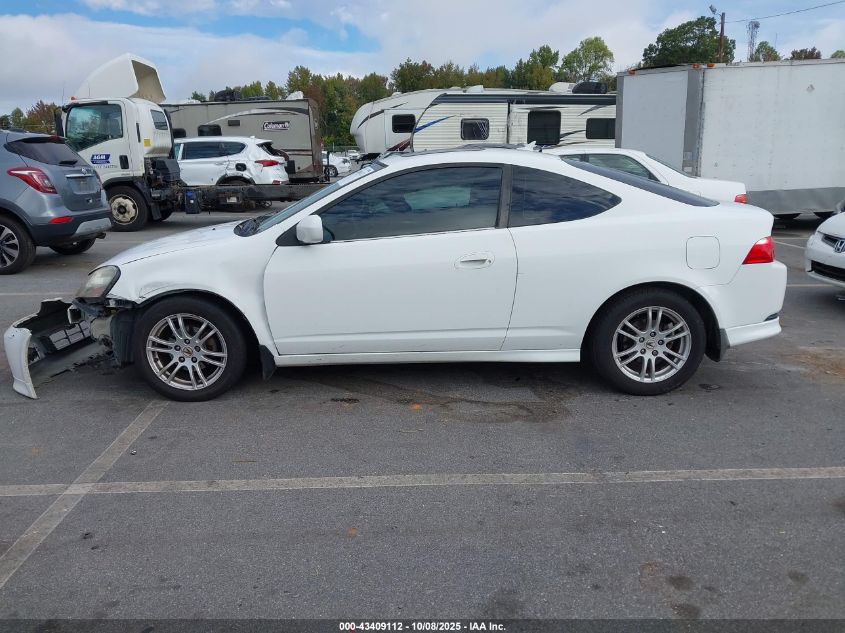 2006 Acura Rsx VIN: JH4DC53876S009474 Lot: 43409112