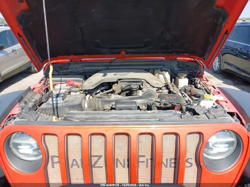 2020 Jeep Gladiator Rubicon 4X4 VIN: 1C6JJTBG8LL157203 Lot: 43409126