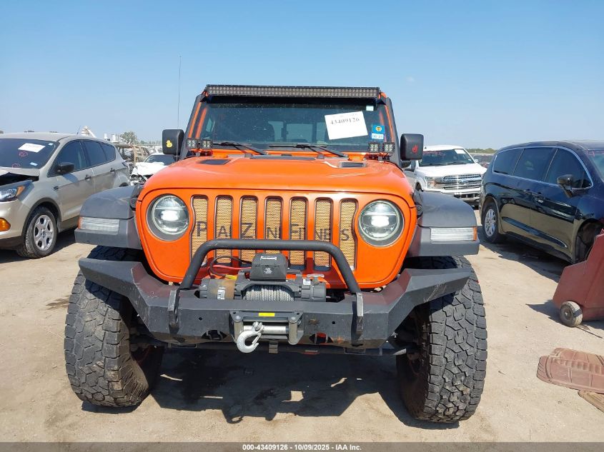 2020 Jeep Gladiator Rubicon 4X4 VIN: 1C6JJTBG8LL157203 Lot: 43409126