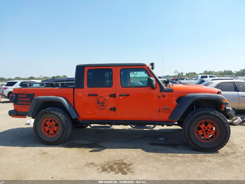 2020 Jeep Gladiator Rubicon 4X4 VIN: 1C6JJTBG8LL157203 Lot: 43409126