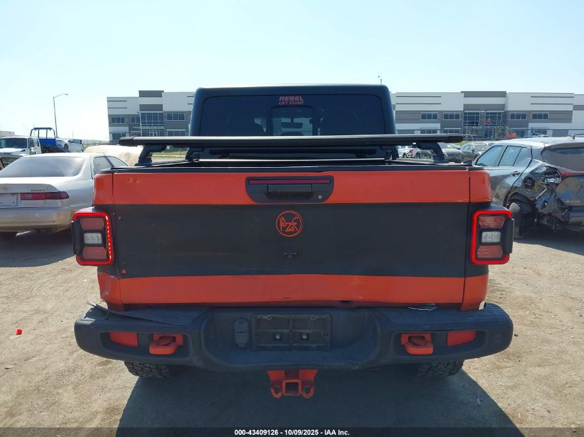 2020 Jeep Gladiator Rubicon 4X4 VIN: 1C6JJTBG8LL157203 Lot: 43409126