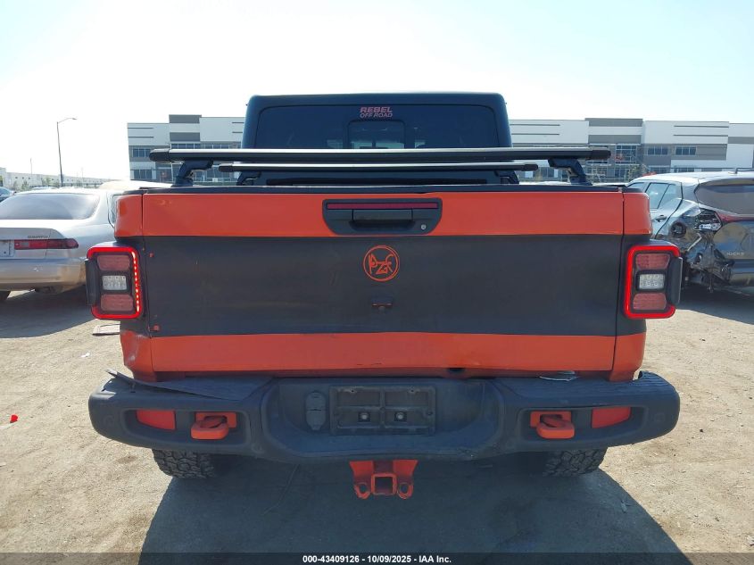 2020 Jeep Gladiator Rubicon 4X4 VIN: 1C6JJTBG8LL157203 Lot: 43409126