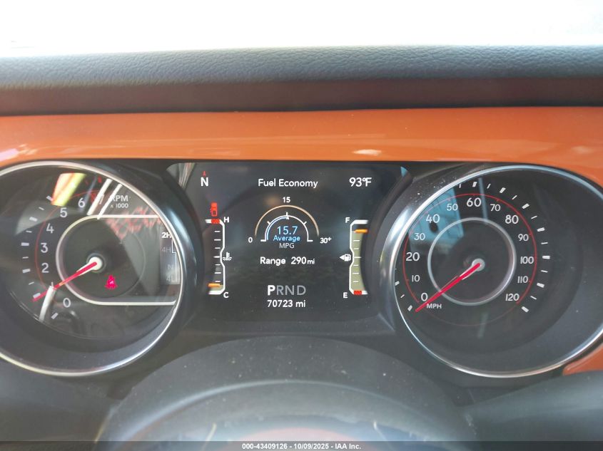 2020 Jeep Gladiator Rubicon 4X4 VIN: 1C6JJTBG8LL157203 Lot: 43409126