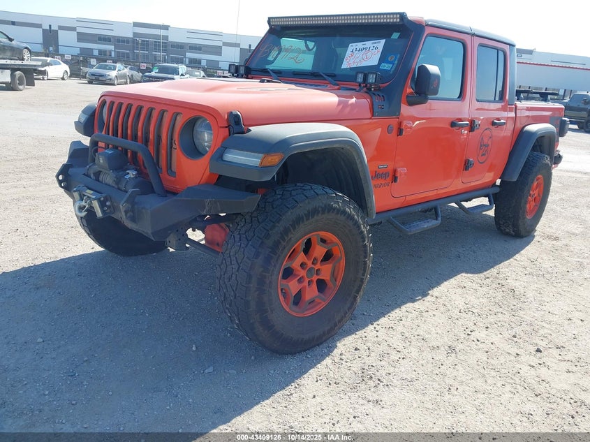 Vin: 1c6jjtbg8ll157203, lot: 43903927, jeep gladiator rubicon 4x4 20202