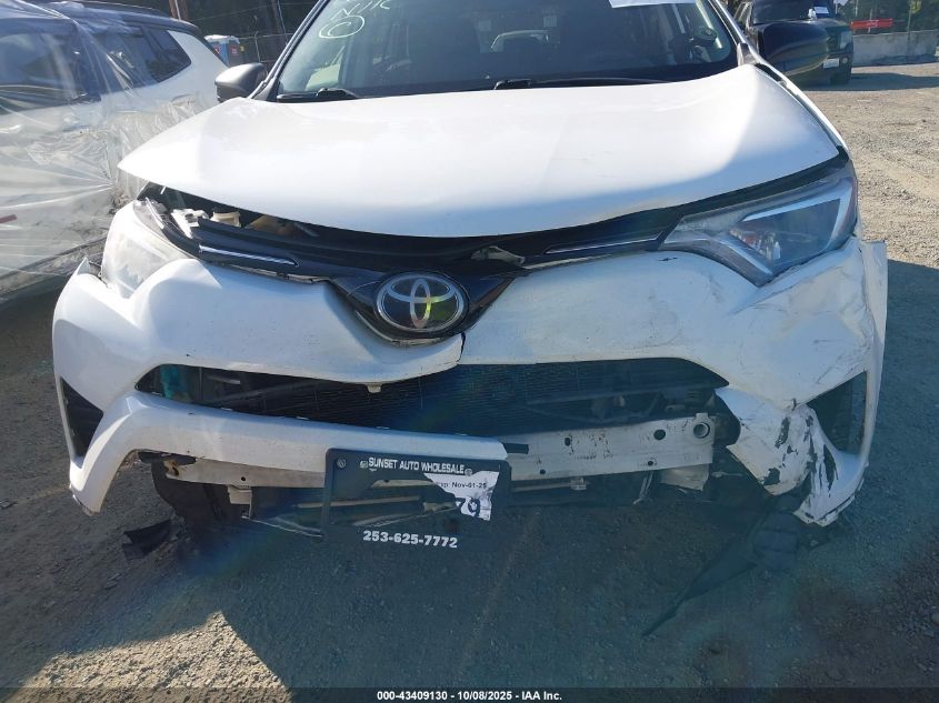 2018 Toyota Rav4 Le VIN: JTMBFREV1JJ181847 Lot: 43409130