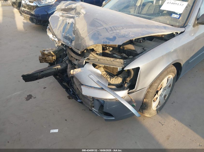 2009 Hyundai Sonata Gls VIN: 5NPET46C59H488108 Lot: 43409132