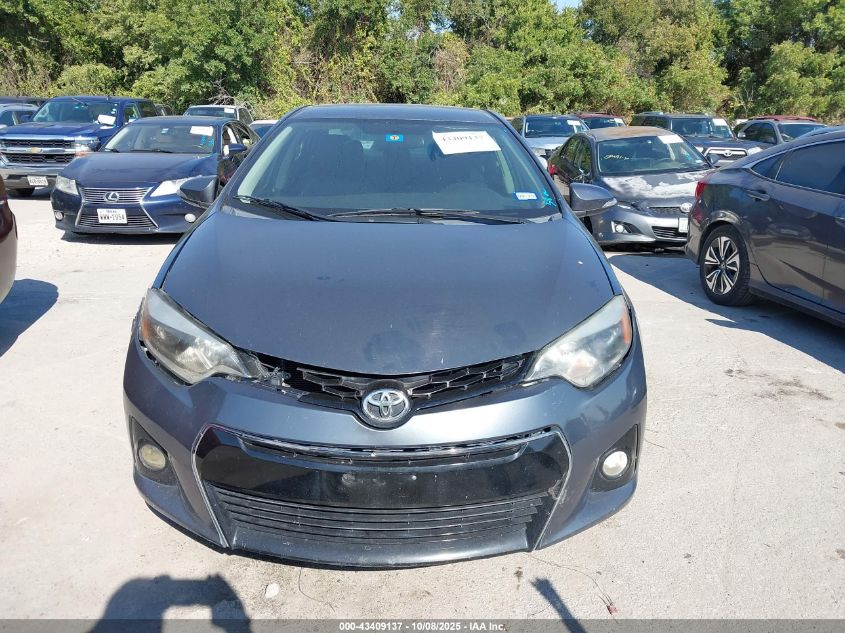 2014 Toyota Corolla S Plus VIN: 2T1BURHEXEC031612 Lot: 43409137