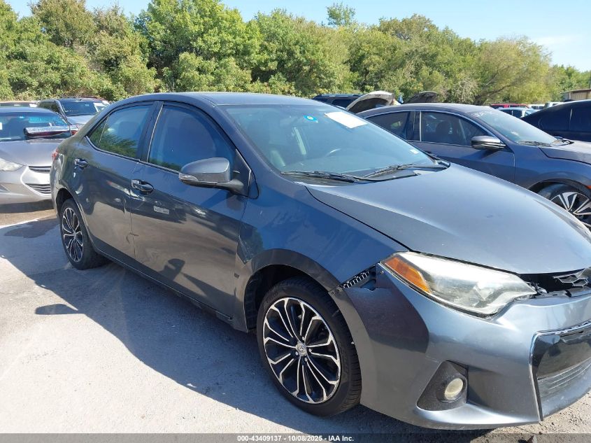 2014 Toyota Corolla S Plus VIN: 2T1BURHEXEC031612 Lot: 43409137